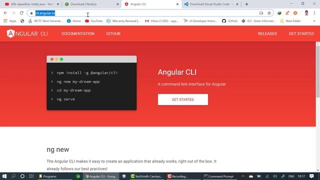 #1 How to Download and install Angular? Angular 8 Tutorial | RAJASEKHAR REDDY смотреть онлайн