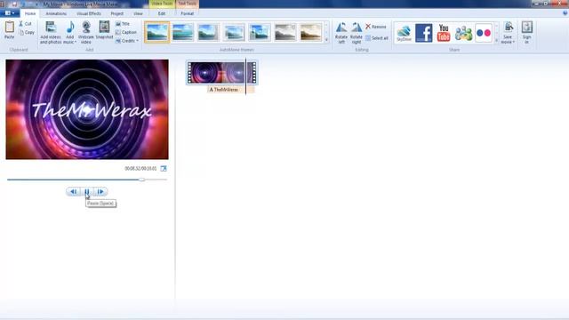 Poradnik #1 jak zrobic intro w Windows live movie maker смотреть онлайн