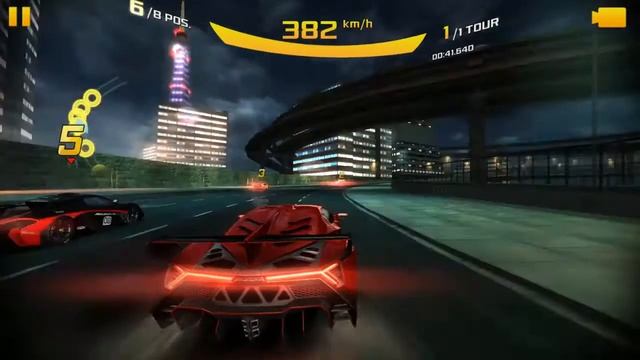 تجربة سيارت (Lamborghini Veneno (asphalt 8 смотреть онлайн