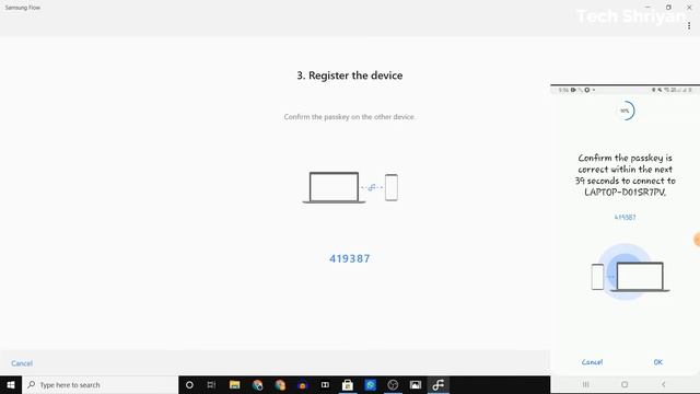 How to connect a Samsung Mobile to a Windows Pc using Samsung Flow смотреть онлайн
