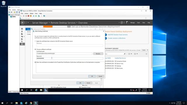 Windows Server 2019. Remote Desktop Service 구성(1) RemoteApp смотреть онлайн