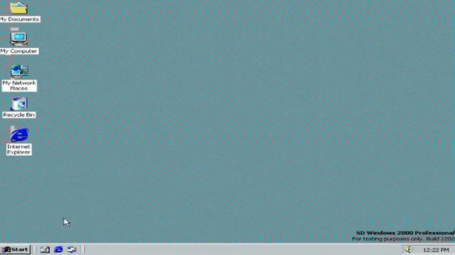 Windows Whistler Build 2202 смотреть онлайн