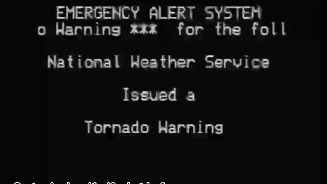 Emergency Alert System Tornado Warning - Reversed Version смотреть онлайн