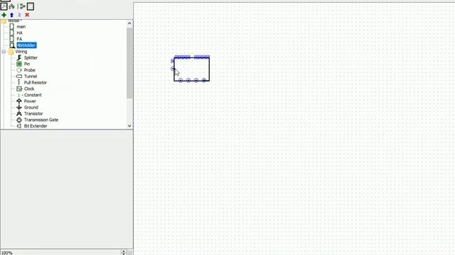 05_ logic circuit simulation using logism for 4 bit adder using FA смотреть онлайн