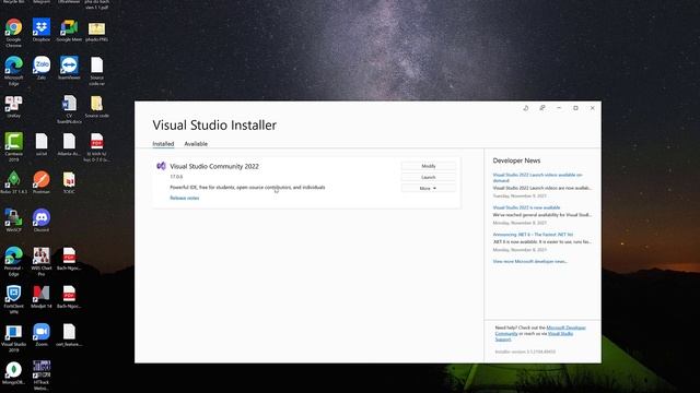 C# căn bản - #2: Cài đặt môi trường và giới thiệu giao diện Visual Studio 2022 смотреть онлайн