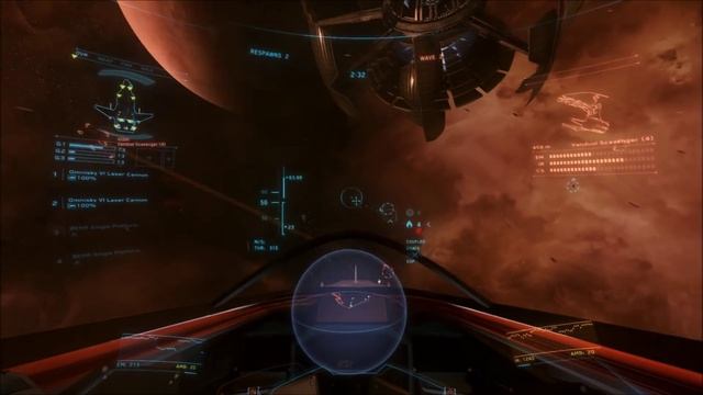 ► Star Citizen - M50 with Omnisky VIs : Vanduul Swarm смотреть онлайн