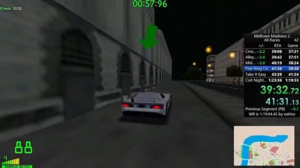 Midtown Madness 2 | All Races (NP) - 1:18:54 [Former WR]