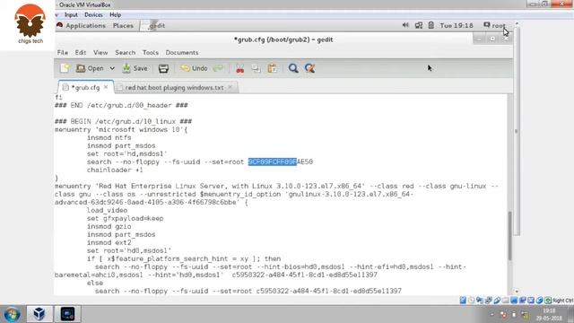 Add Windows 7 Boot Entry to GRUB2 of RHEL 7 смотреть онлайн