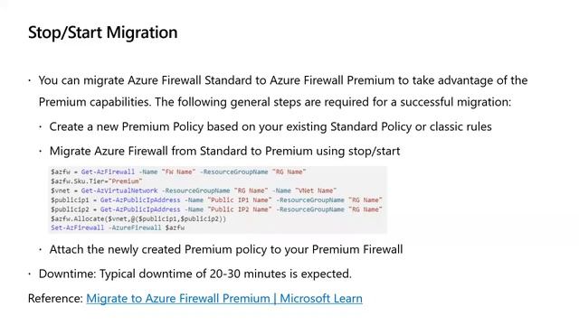 Single Click Migration for Azure Firewall смотреть онлайн