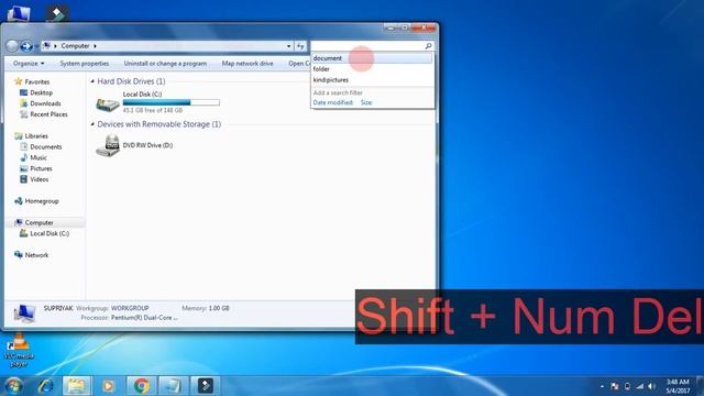 How to clear search history in windows 7? Delete Search History windows explorer смотреть онлайн