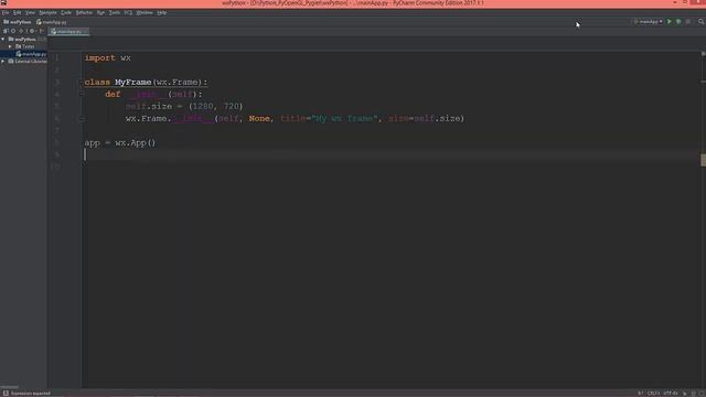 wxPython GUI and PyOpenGL - 02 - creating a Frame смотреть онлайн