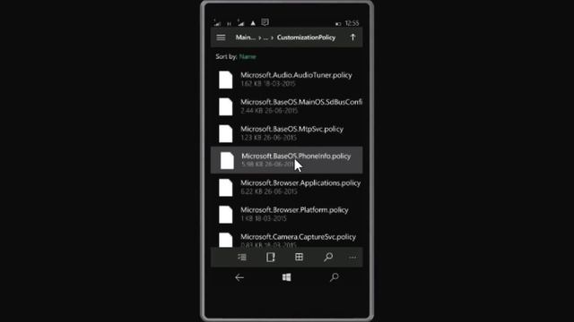 How to get access to System folder via File explorer in Windows 10 Mobile смотреть онлайн