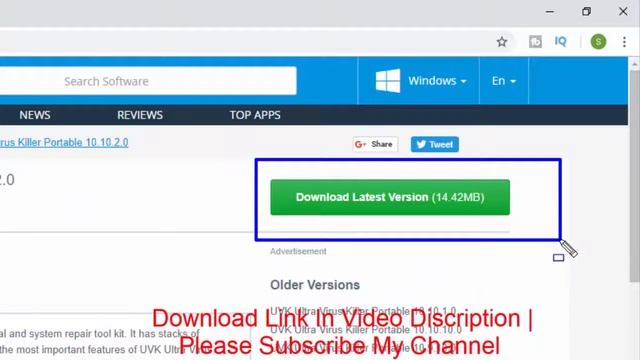 How To Download UVK Ultra Virus Killer Portable 10 10 2 0 For Pc Windows смотреть онлайн