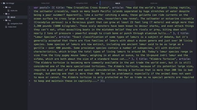 RiotJS Blog App Tutorial смотреть онлайн