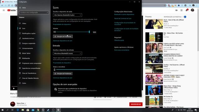 musica na caixa de som e jogo no fone - windows 10 / DUAS SAIDAS DE AUDIO смотреть онлайн