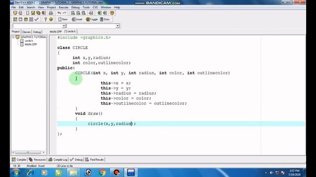 Part 18 | Object-oriented programming with graphics.h | Graphics in C++ смотреть онлайн