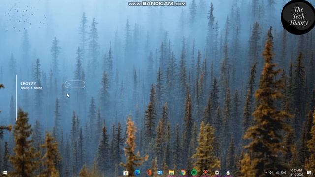 Customize your PC | Snow effect homescreen | Visualizer | Calendar | Windows10 | The Tech Theory смотреть онлайн