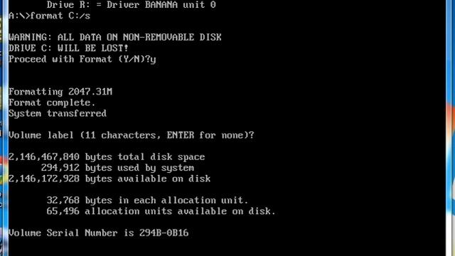 Установка MS-DOS смотреть онлайн