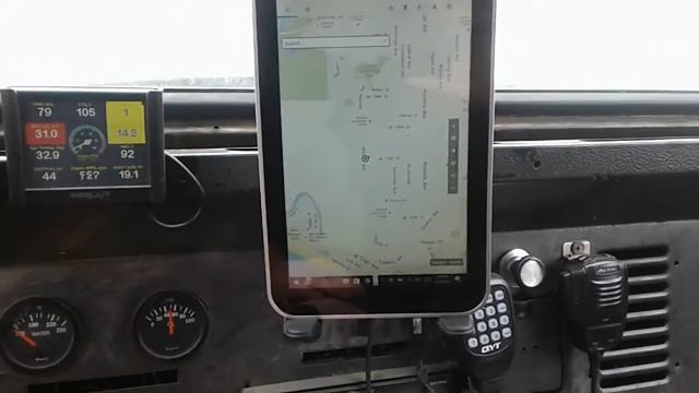 Windows 10 Tablet car computer GPS Microsoft maps test смотреть онлайн