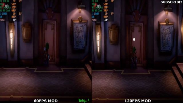 Yuzu Emulator Luigi's Mansion 3 4K | 60FPS vs 120FPS Mod | RTX 3070 + i5 12600K смотреть онлайн