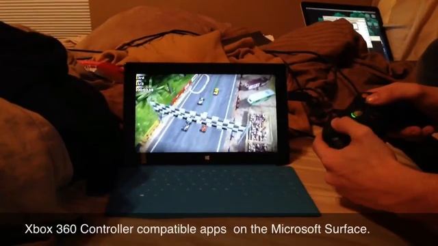 Microsoft Surface Using Xbox 360 Controller смотреть онлайн