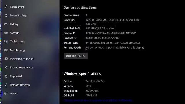 CARA CEK SPESIFIKASI DARI WINDOWS 10 | BASIC WINDOWS TUTORIAL смотреть онлайн