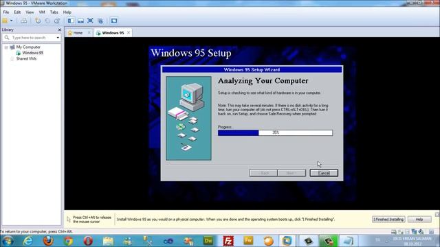 Windows 95 Kurulumu (Sanal Olarak - Vmware Workstation İle )- Erkan SALMAN.wmv смотреть онлайн
