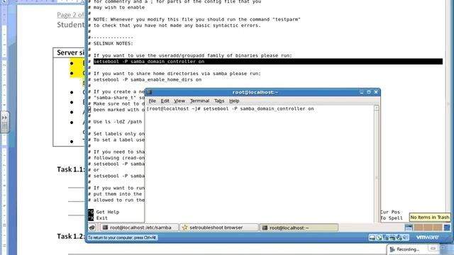 Linux SAMBA and Windows XP Domain practical 1 of 2.wmv смотреть онлайн