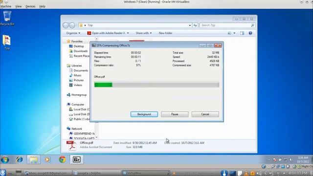 How To Split A Large File Into Small Files In Windows 7 Using 7zip смотреть онлайн