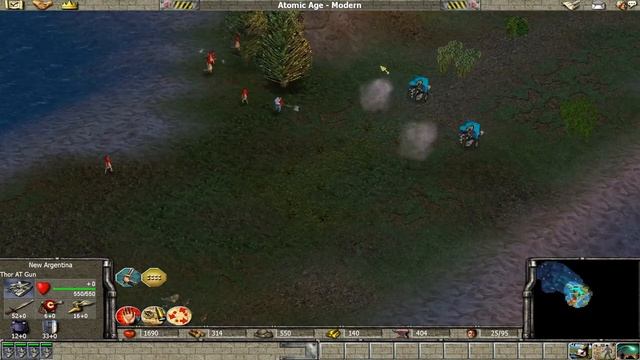 Empire Earth Argentina Campaign 2/3 - Taking back the Falkland Islands смотреть онлайн