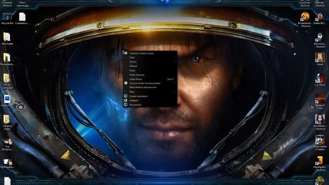 Star Craft 2 Theme For Windows 7 смотреть онлайн