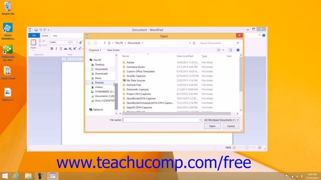 Windows 8.1 Tutorial Opening a Document Microsoft Training Lesson 7.5 смотреть онлайн