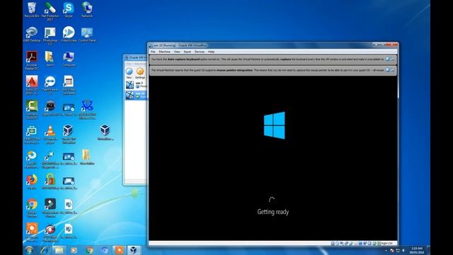 Virtual Box Window 10 Installation on Window 7 Operating - Tamil смотреть онлайн