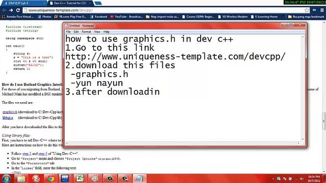 how to use -graphics.h- смотреть онлайн