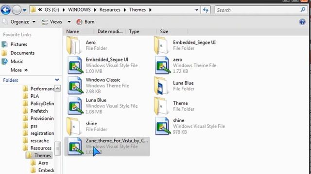 How to get the Zune Theme on VISTA! смотреть онлайн