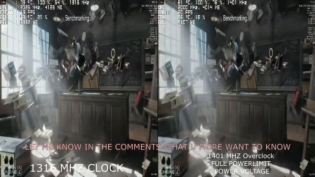 Superposition Rx 480 1316 and 1401 MHZ Benchmark смотреть онлайн
