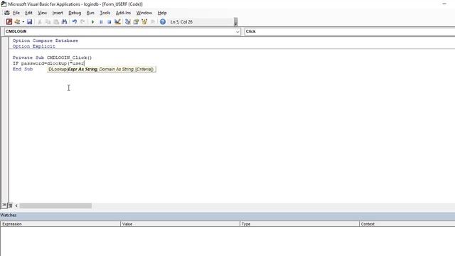 How to create a login form and display the current user on another Form in Microsoft Access and VBA смотреть онлайн