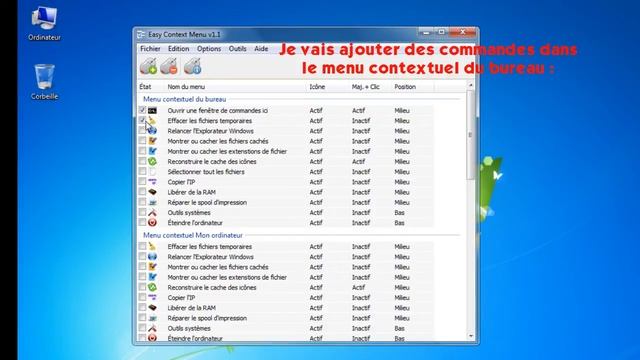Comment utiliser Easy Context Menu ? смотреть онлайн