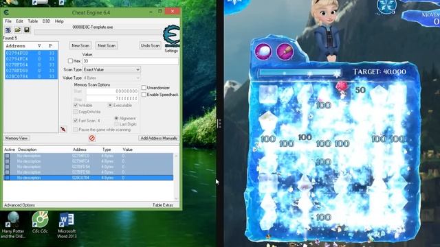 Hack everythings in Frozen Free Fall Windows 8.1 смотреть онлайн