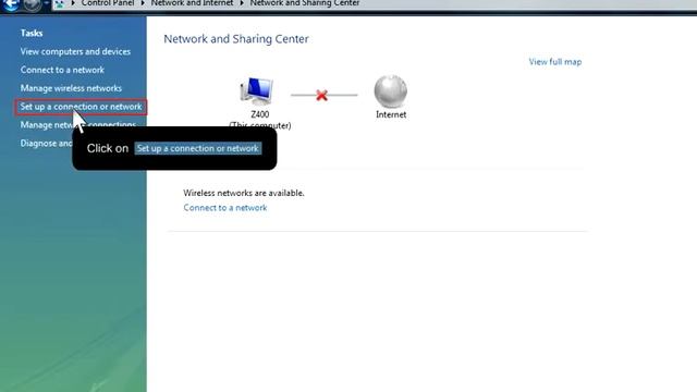 Wireless@SGx Seamless and Secure Access manual configuration for Windows Vista смотреть онлайн