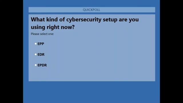 EPDR: Why You’re Missing Out on the New Cybersecurity Golden Standard смотреть онлайн