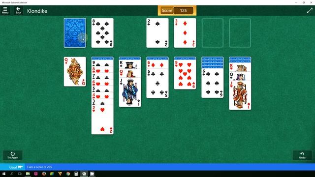 Klondike - Easy I - level 7 - Star Club - Microsoft Solitaire Collection смотреть онлайн