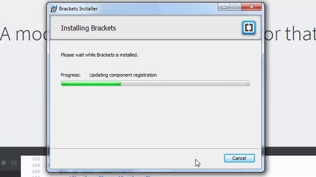 How to Install Brackets.io 1.11 on Windows смотреть онлайн