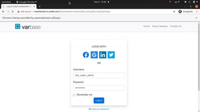 Varbase 9.0.0-beta1 Automated Functional Acceptance Testing - Robot view смотреть онлайн