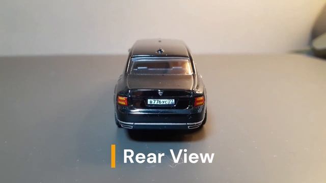 1:64 scale Aurus Senat Limousine miniature reviewed