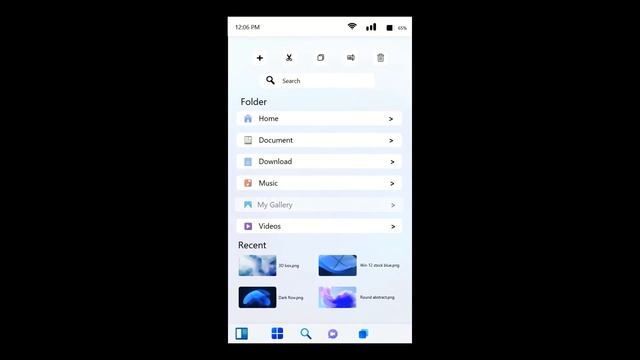 Meet windows 12 mobile concept.#windows #windows12 #microsoft смотреть онлайн