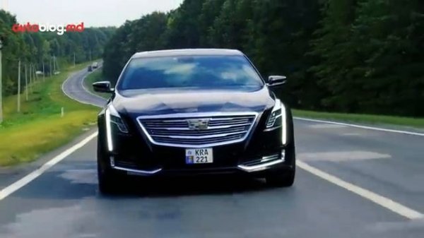 Cum merge? Test cu Cadillac CT6 3.0 biturbo - AutoBlog.MD