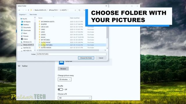 HOW TO QUICKLY CHANGE DESKTOP BACKGROUND WALLPAPER ON WINDOWS | 1 MINUTE смотреть онлайн