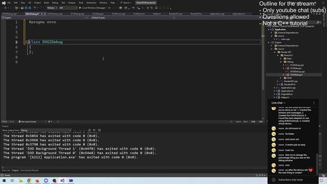 Beginner Tutorial: Your First DirectX 12 Application In C++ (Part 5: Debugging DXGI And DirectX12)