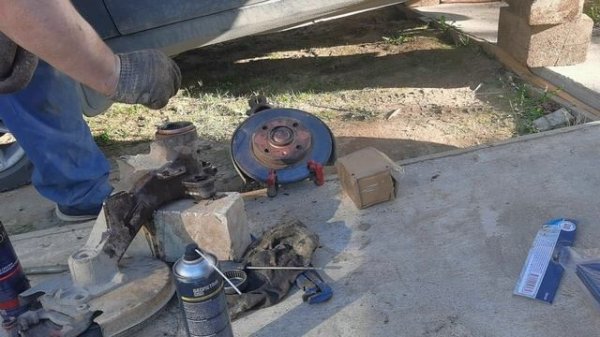 Ремонт балки пежо 405. (Samand,partner,berlingo)